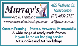 Murray's art and framing Toowoomba Toowoomba
