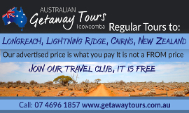 getaway tours toowoomba