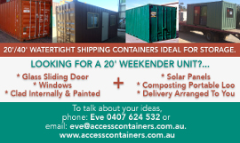 access containers toowoomba